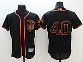 San Francisco Giants #40 Madison Bumgarner Black 2016 Flexbase Collection Stitched Baseball Jersey,baseball caps,new era cap wholesale,wholesale hats